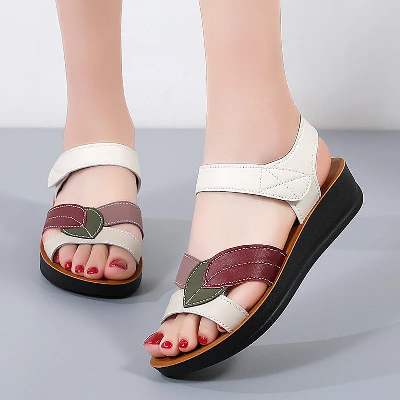 🌿 Sandalia “Hoja Glam Comfort” – Camina con Estilo y Comodidad 🌿