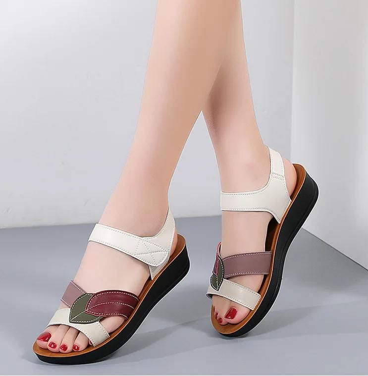 🌿 Sandalia “Hoja Glam Comfort” – Camina con Estilo y Comodidad 🌿